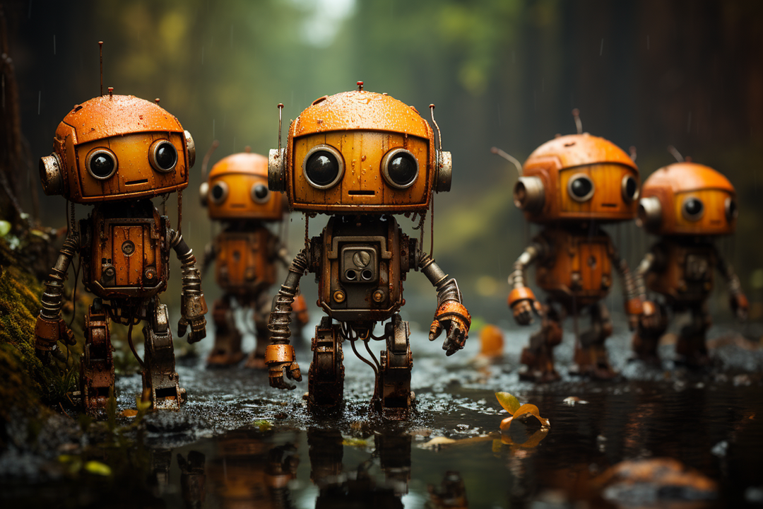 Tiny AI robot helpers image header